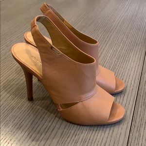 Coach open toe heeled sandals, size 37